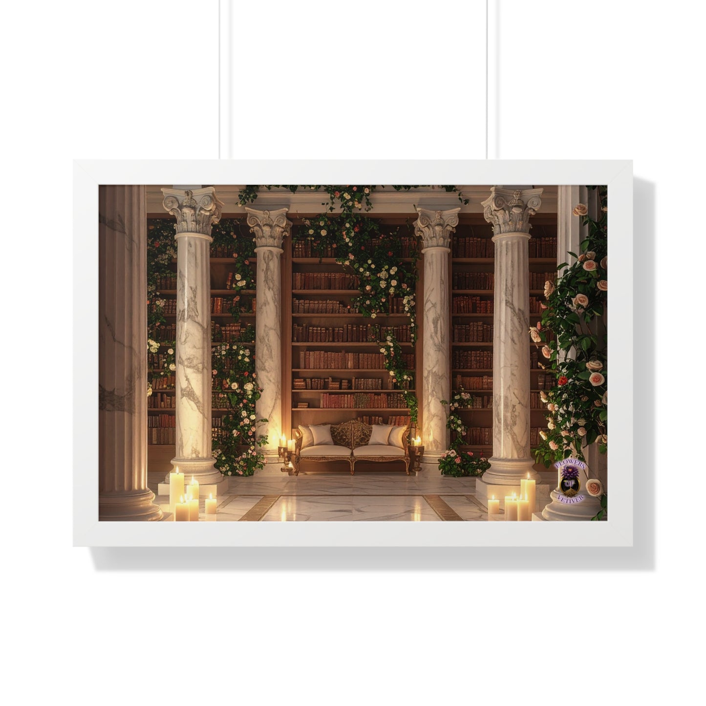 Enchanted Library – Jasmine & Roses in Candlelight 2