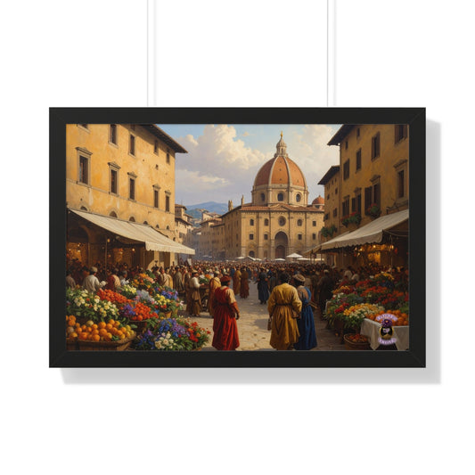 Florence Market Scene