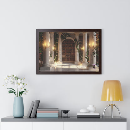 The Enchanted Library – Jasmine & Roses in Candlelight