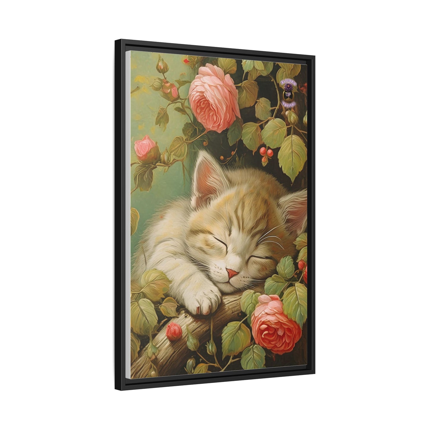 Peony Kitty in a Tree 2