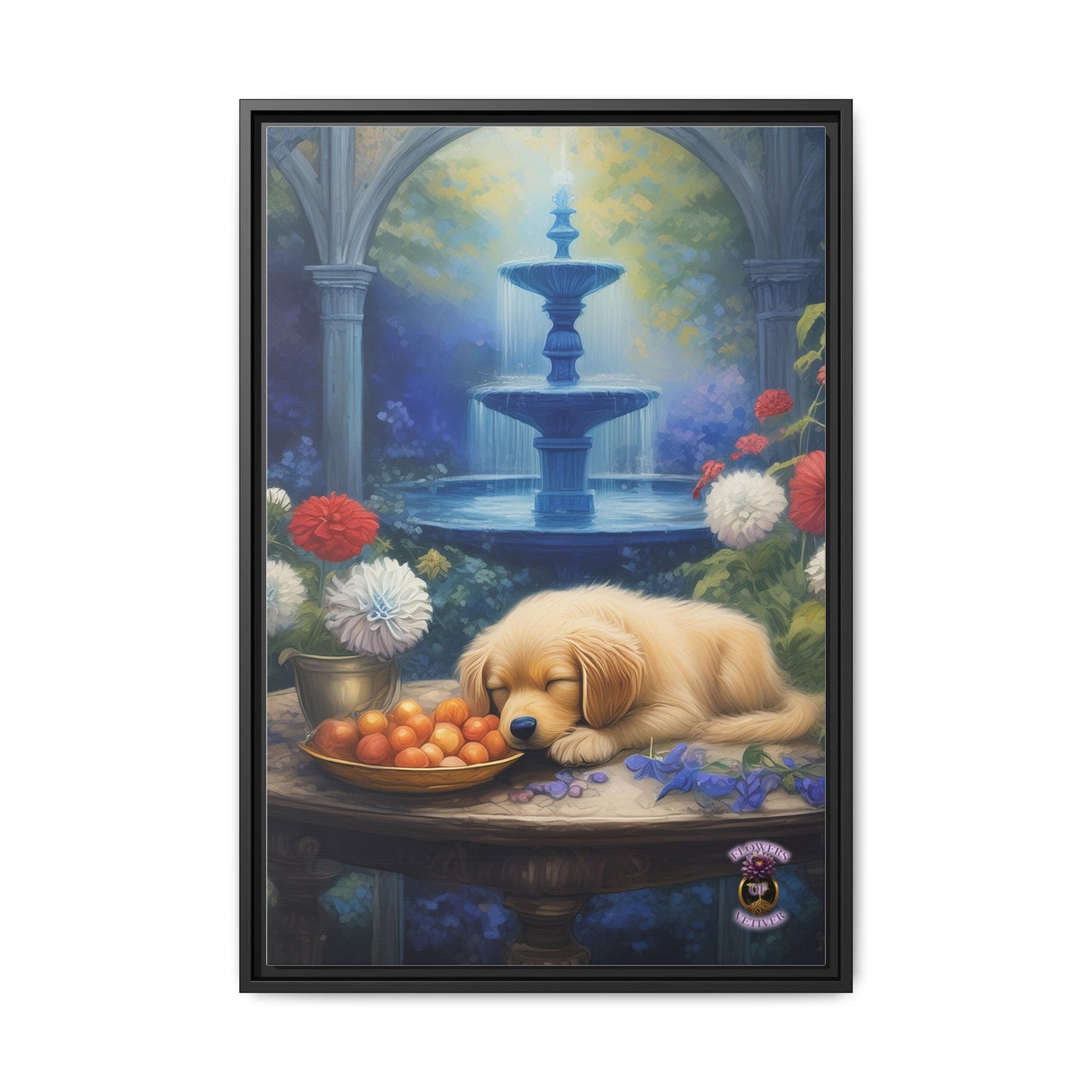 Golden Bliss: A Peaceful End to a Playful Day