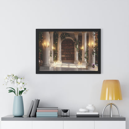 The Enchanted Library – Jasmine & Roses in Candlelight