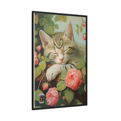 Peony Kitty in a Tree