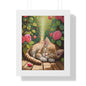 Sleeping Kitty in a Peony Garden 4