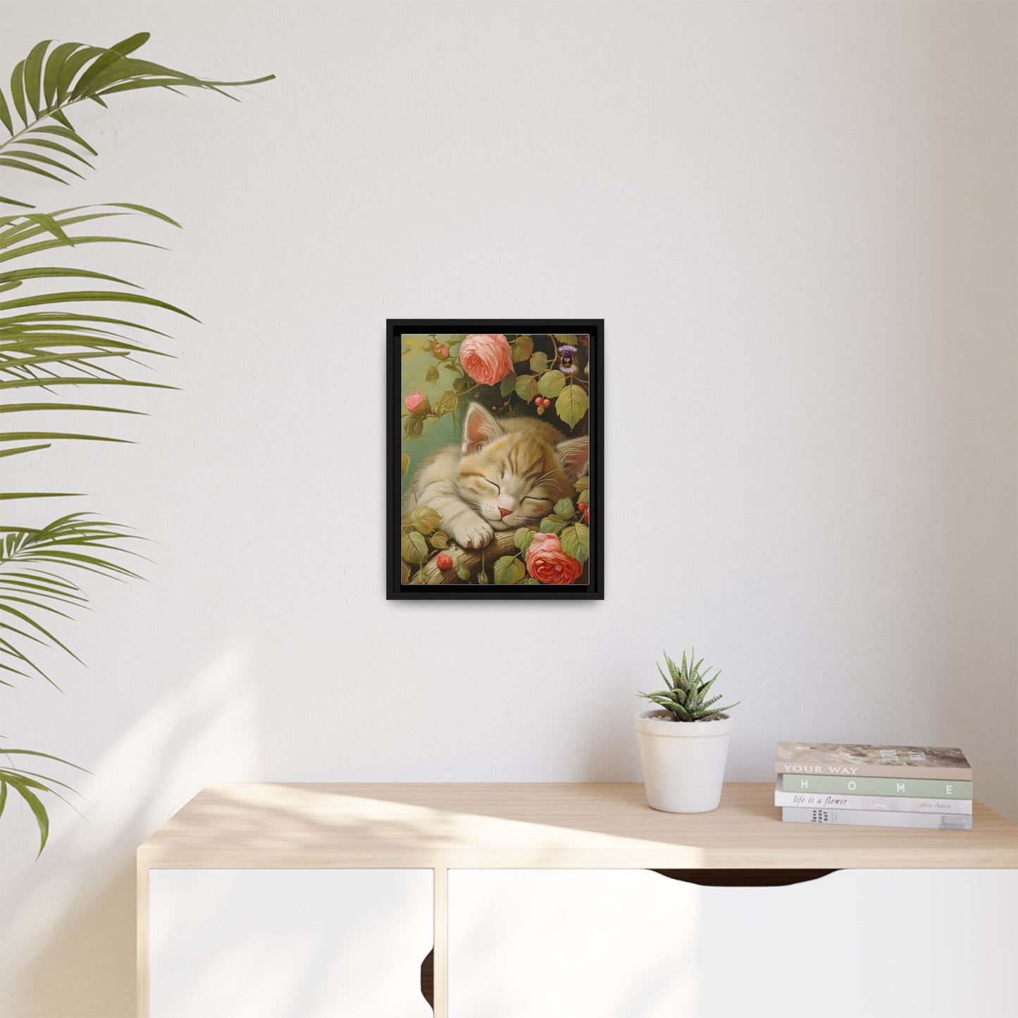 Peony Kitty in a Tree 2