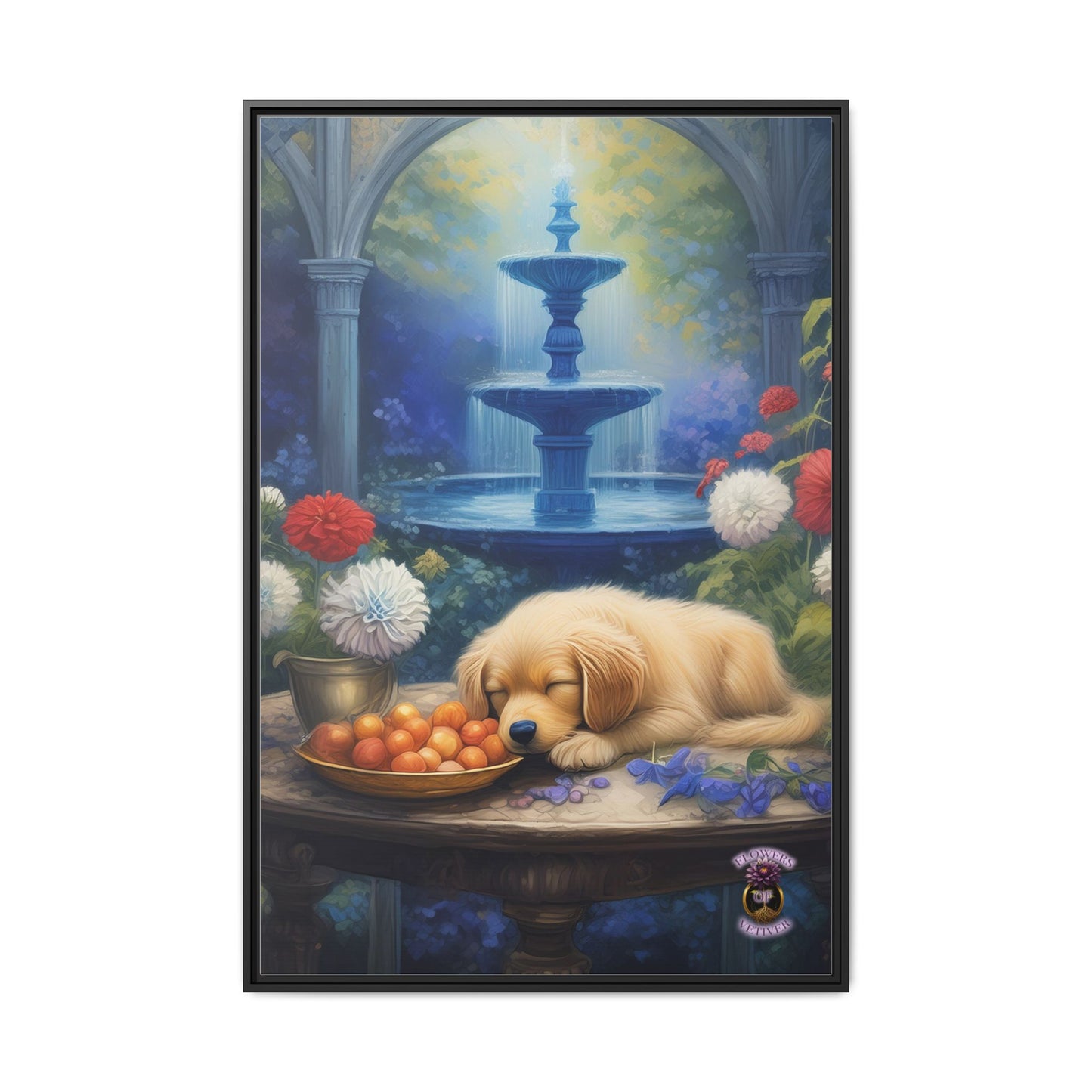 Golden Bliss: A Peaceful End to a Playful Day