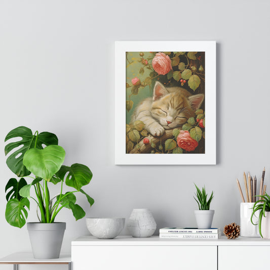 Peony Kitty in a Tree 2