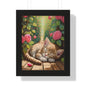 Sleeping Kitty in a Peony Garden 4