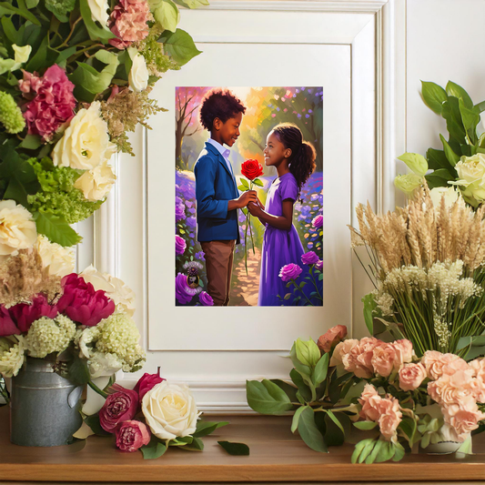 A Moment in Purple: The Friendship of Adam and Lily