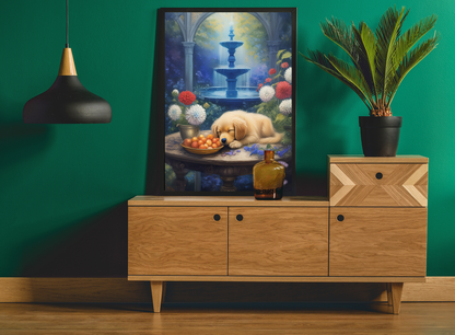 Golden Bliss: A Peaceful End to a Playful Day