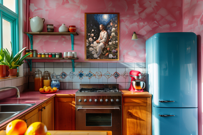 Jesus in the Night Garden – A Captivating Poster for All