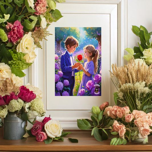 A Moment in Purple: The Friendship of Adam and Lily 2