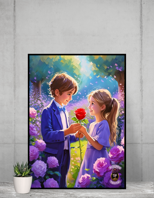 A Moment in Purple: The Friendship of Adam and Lily 2