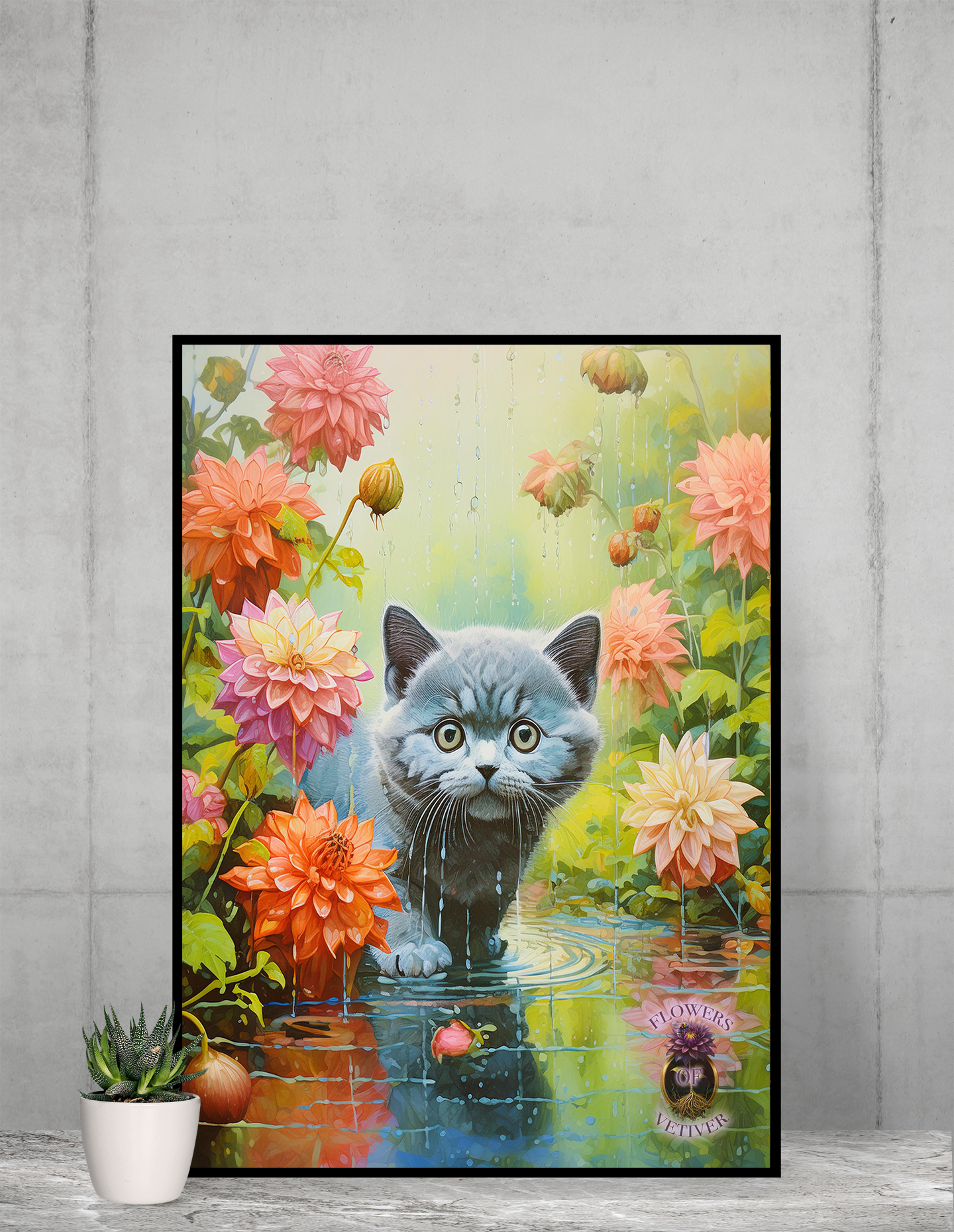 Cat Cat the Kitty Cat: A Rainy Day Adventure 4
