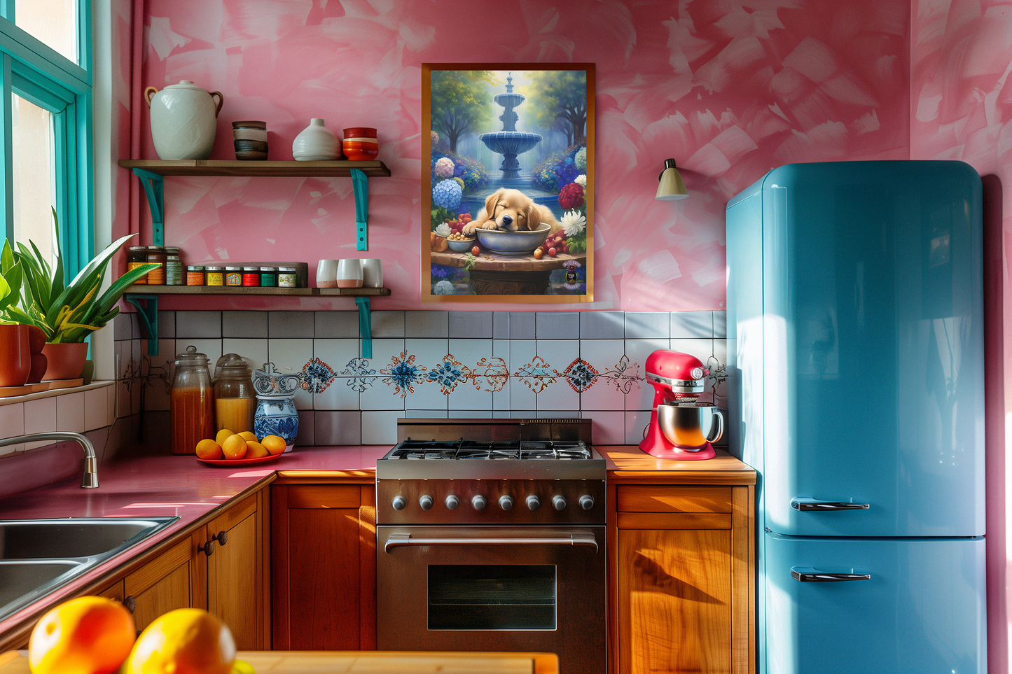 Golden Bliss: A Peaceful End to a Playful Day with Our Charming Golden Retriever Puppy