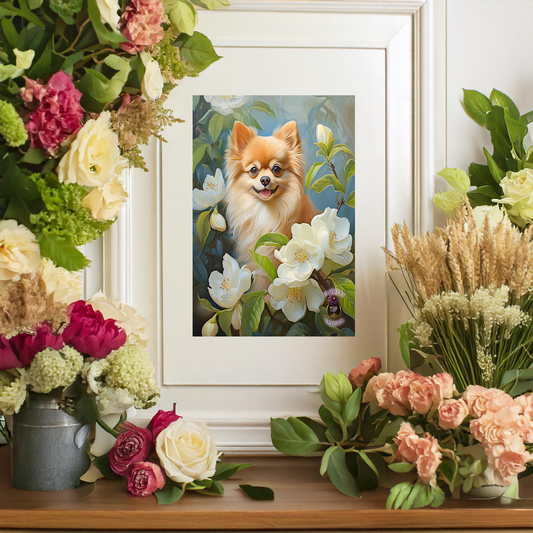 Capture the Essence of Joy with Blossom the Pomeranian!