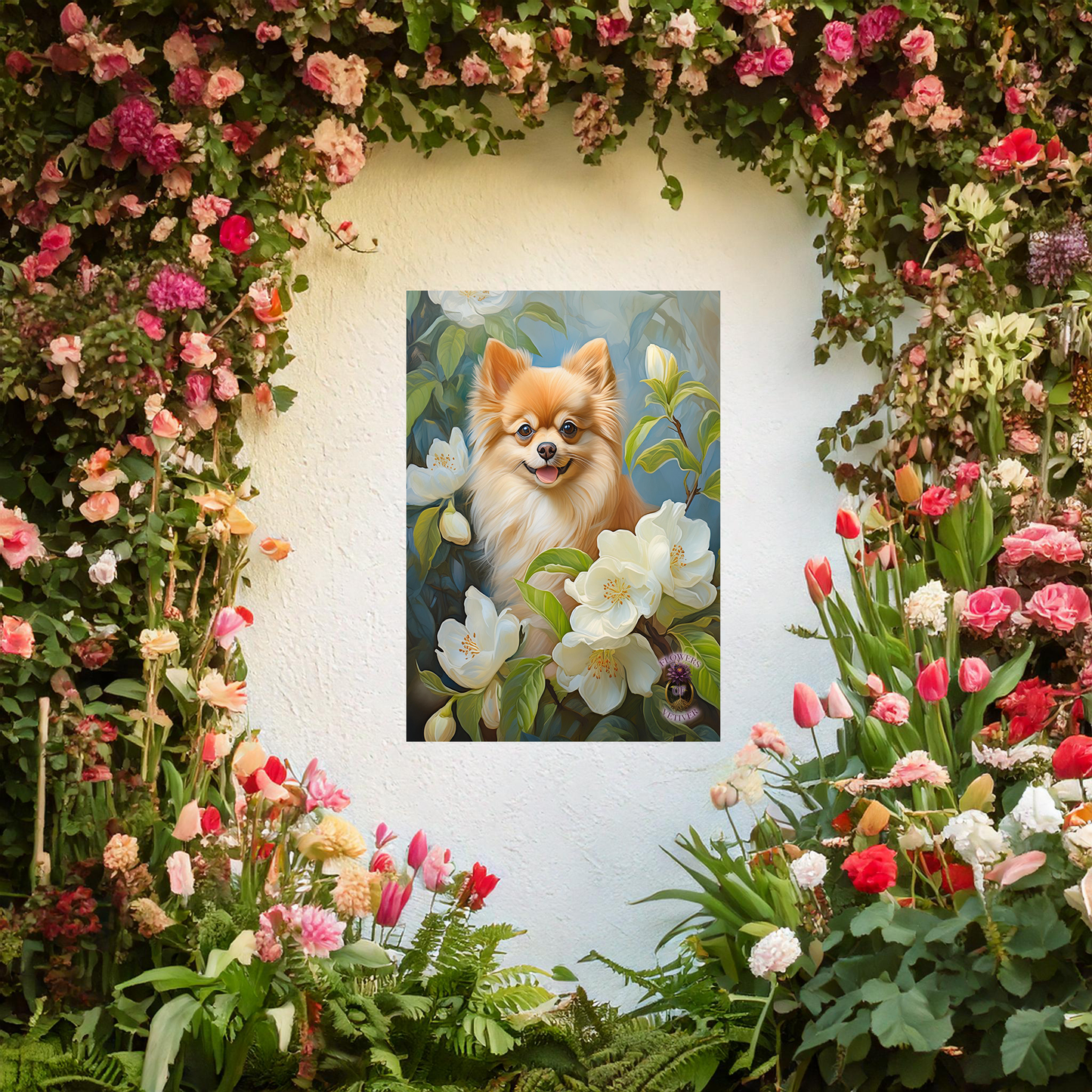 Capture the Essence of Joy with Blossom the Pomeranian!