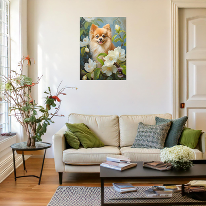 Capture the Essence of Joy with Blossom the Pomeranian!